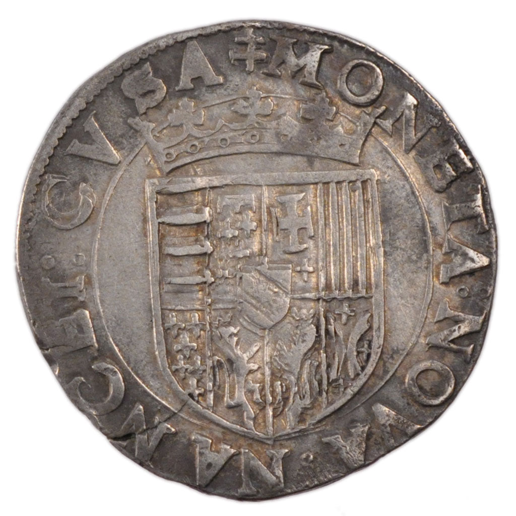 FRANCE, Teston, Nancy, EF(40-45), Silver, Boudeau #1527, 8.90