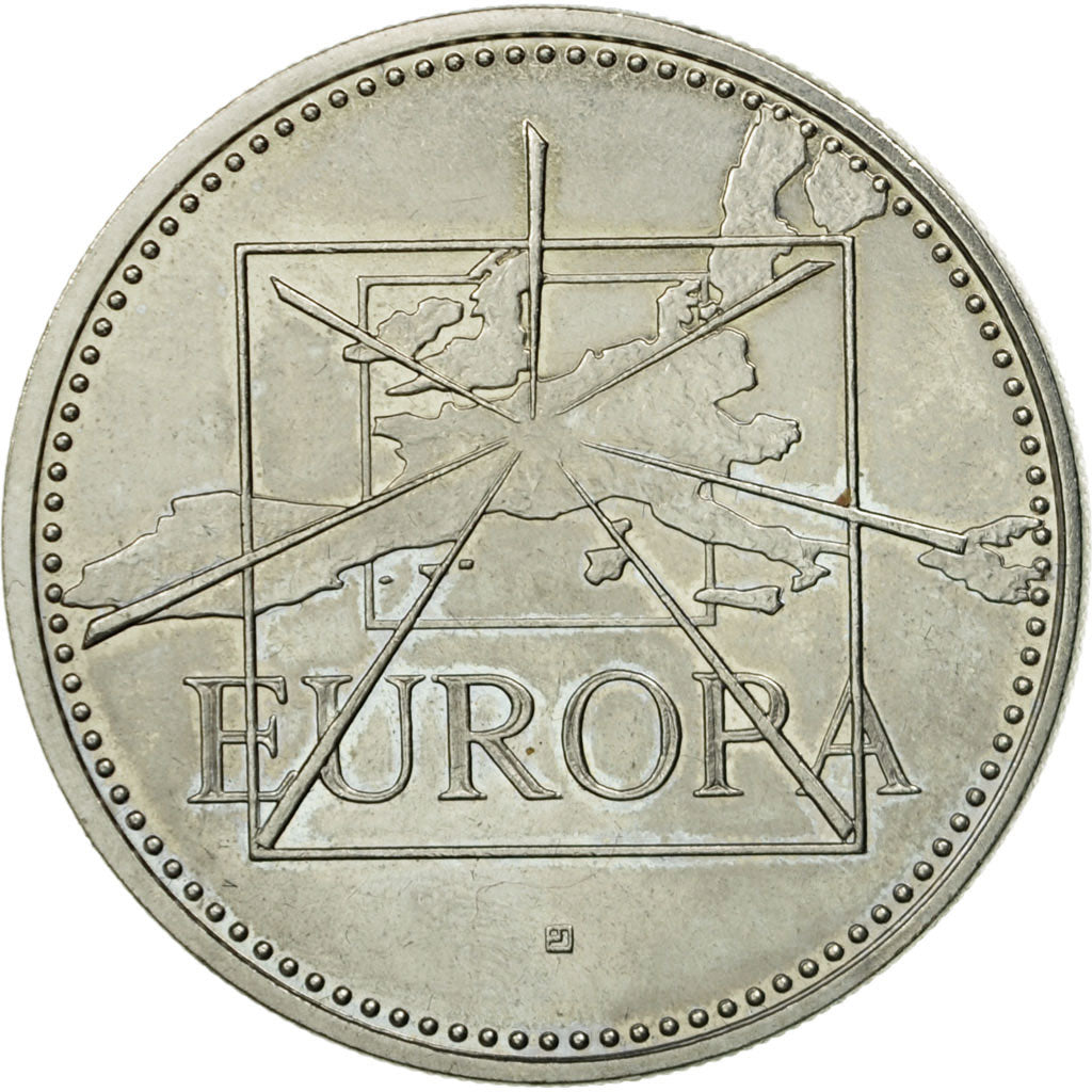 France, Medal, Ecu Europa, 1997, MS(65-70), Copper-nickel