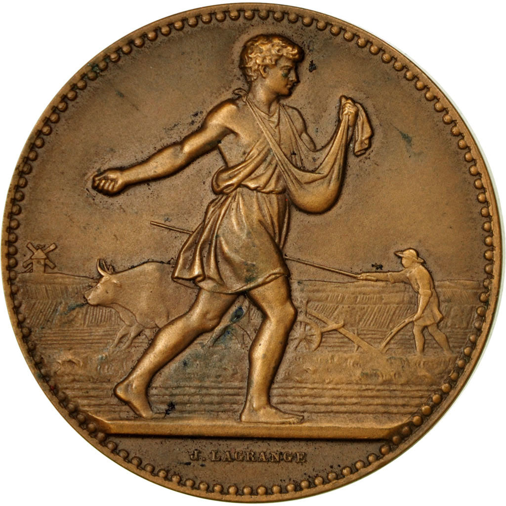 France, Medal, Agriculture, Conseil Général du Nord, Lagrange, MS(60-62)