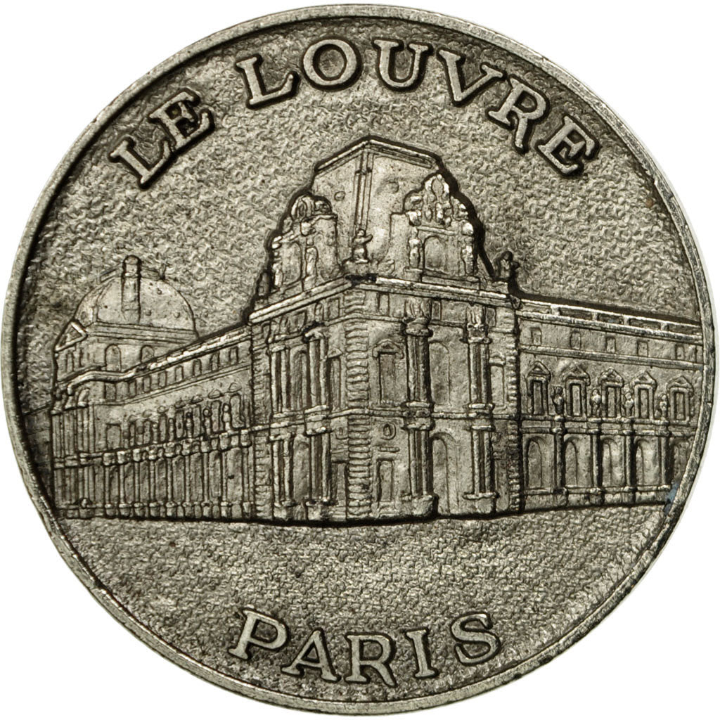 France, Medal, Le Louvre, Paris, AU(55-58), Silvered bronze