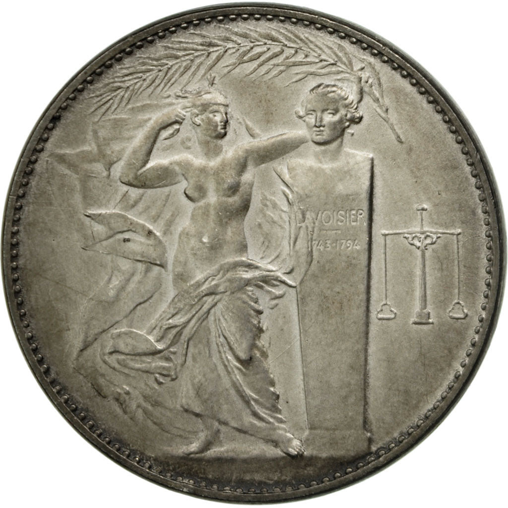 France, Medal, Union des Industries Chimiques, 1955, MS(63), Silver