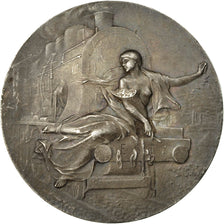 France, Medal, Compagnie des Chemins de Fer de l'Est, Vernon, AU(55-58), Silver