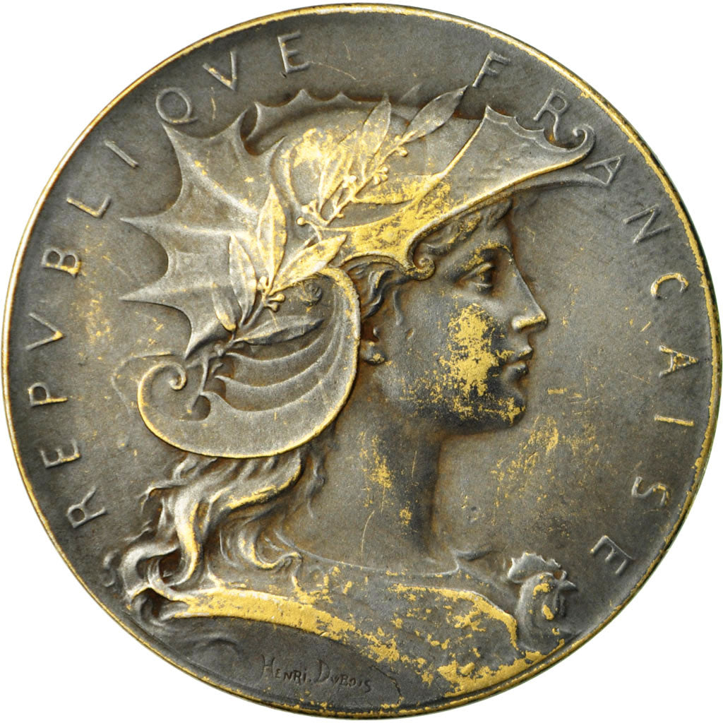 France, Médaille, Société Colombophile de Noeux-les-Mines, 1899, Dubois.H