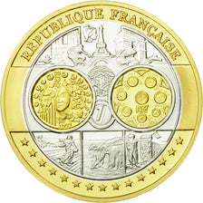 France, Médaille, Europe, République Française, FDC, Argent