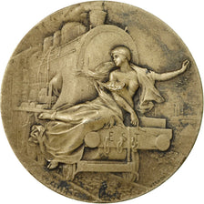 France, Médaille, Compagnie des Chemins de Fer de l'Est, Vernon, SUP, Argent