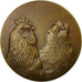 France, Medal, Aviculture, AU(50-53), Bronze