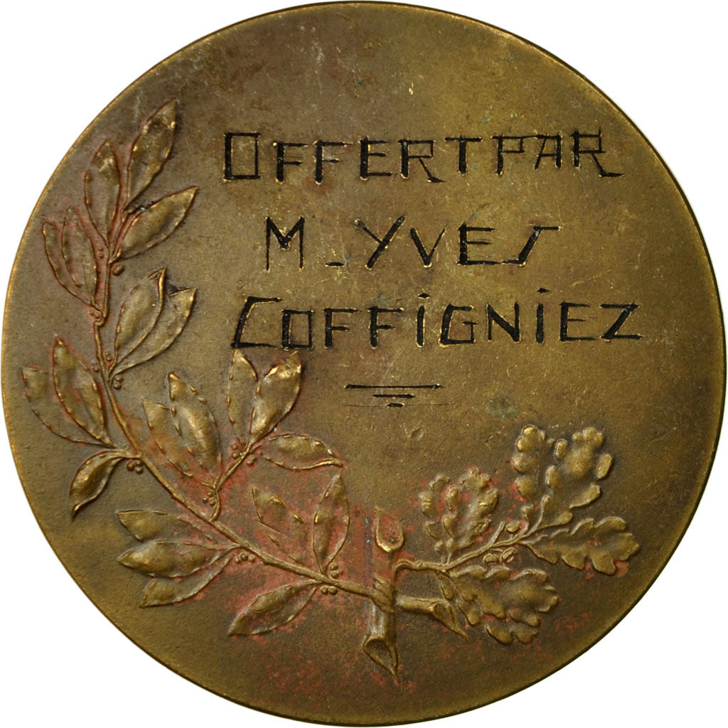 France, Medal, Aviculture, AU(50-53), Bronze