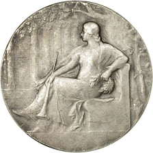 Frankrijk, Medaille, Société Canine de Picardie, Dubois.A, ZF+, Silvered