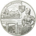 France, Médaille, Régions de France, Bourgogne, FDC, Argent