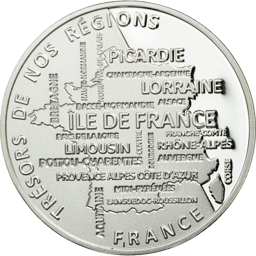 Frankreich, Medaille, Régions de France, Franche-Comté, STGL, Silber
