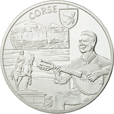 France, Medal, Régions de France, Corse, MS(65-70), Silver