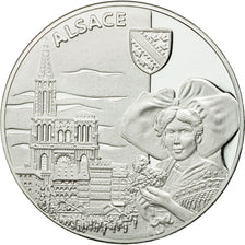 France, Medal, Régions de France, Alsace, MS(65-70), Silver