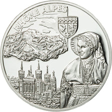 France, Medal, Régions de France, Rhône-Alpes, MS(65-70), Silver
