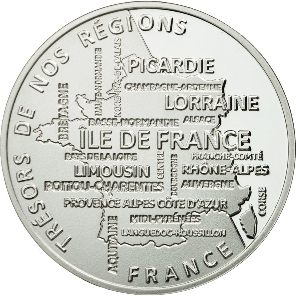 France, Medal, Régions de France, Rhône-Alpes, MS(65-70), Silver