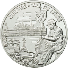 Francia, medalla, Régions de France, Centre-Val de Loire, FDC, Plata