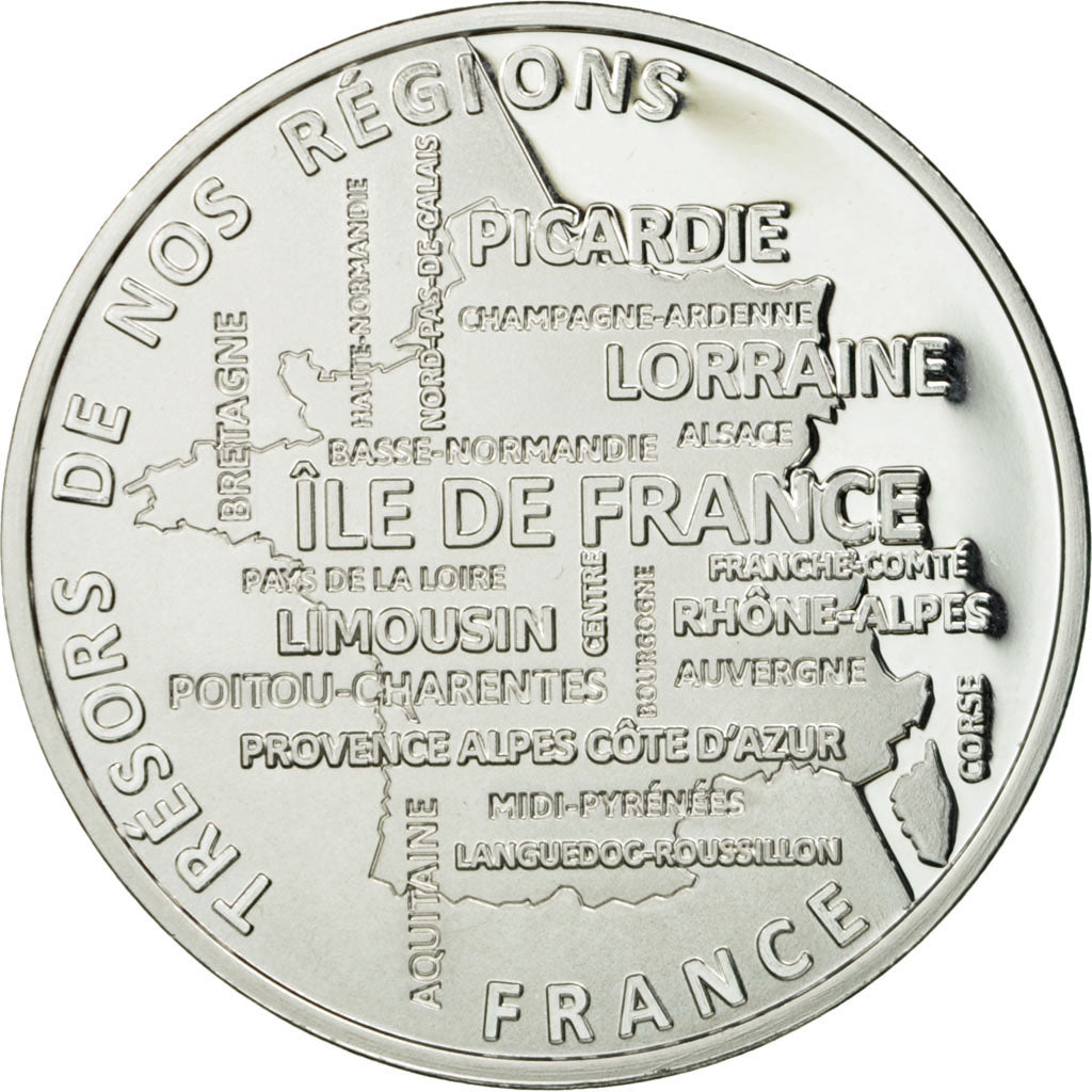 Frankreich, Medaille, Régions de France, Languedoc-Roussillon, STGL, Silber