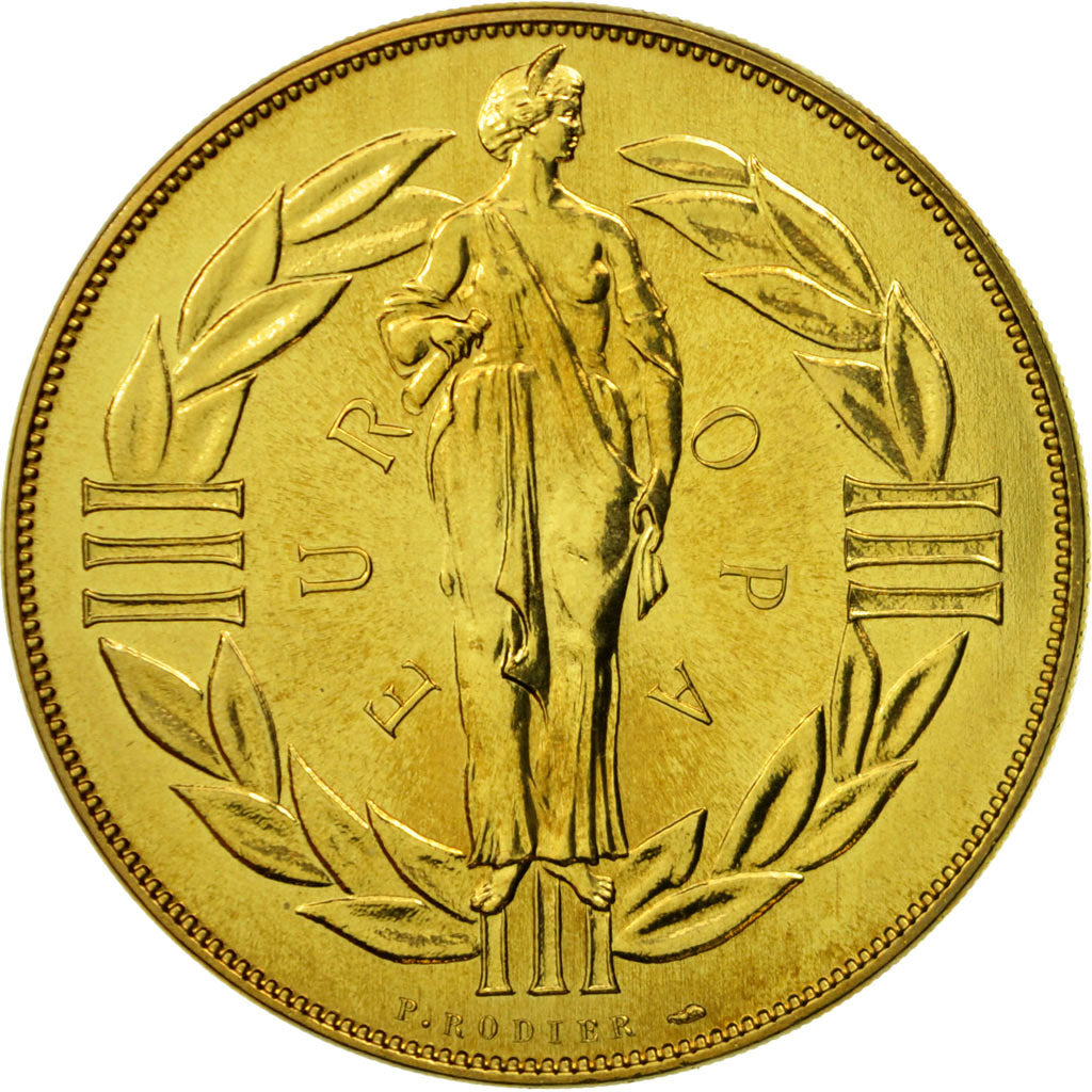 France, Médaille, Ecu Europa, 1979, Rodier, FDC, Bronze