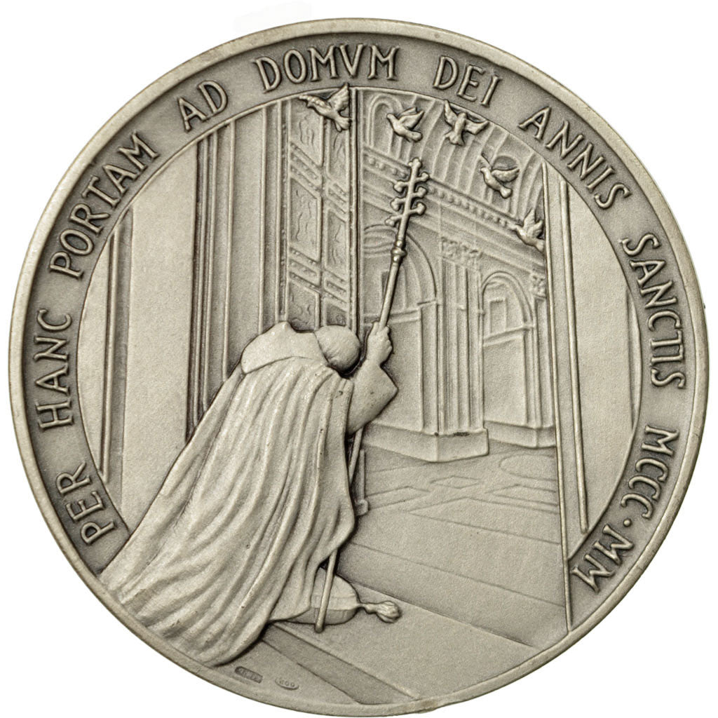 Vatican, Medal, Jean-Paul II, Jubilé, 2000, MS(65-70), Silver