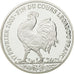 Francia, medaglia, Coq, Fin du Cours Légal du Franc, 2001, FDC, Copper Plated