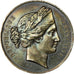 France, Medal, Société d'Agriculture de Dunkerque, Bergues, 1876, Rogat