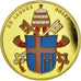 Vaticano, medaglia, Le Pape Jean-Paul II, FDC, Rame dorato