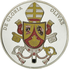 Vatican, Medal, Le Pape Benoit XVI, MS(65-70), Copper-nickel