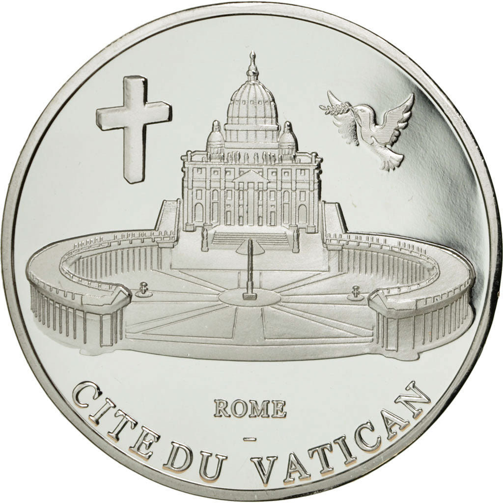 Vatican, Medal, Cité du Vatican, Rome, MS(65-70), Copper-nickel