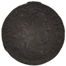 Francia, Liard de Lorraine, 1727, Nancy, BB, Rame, Boudeau:1594