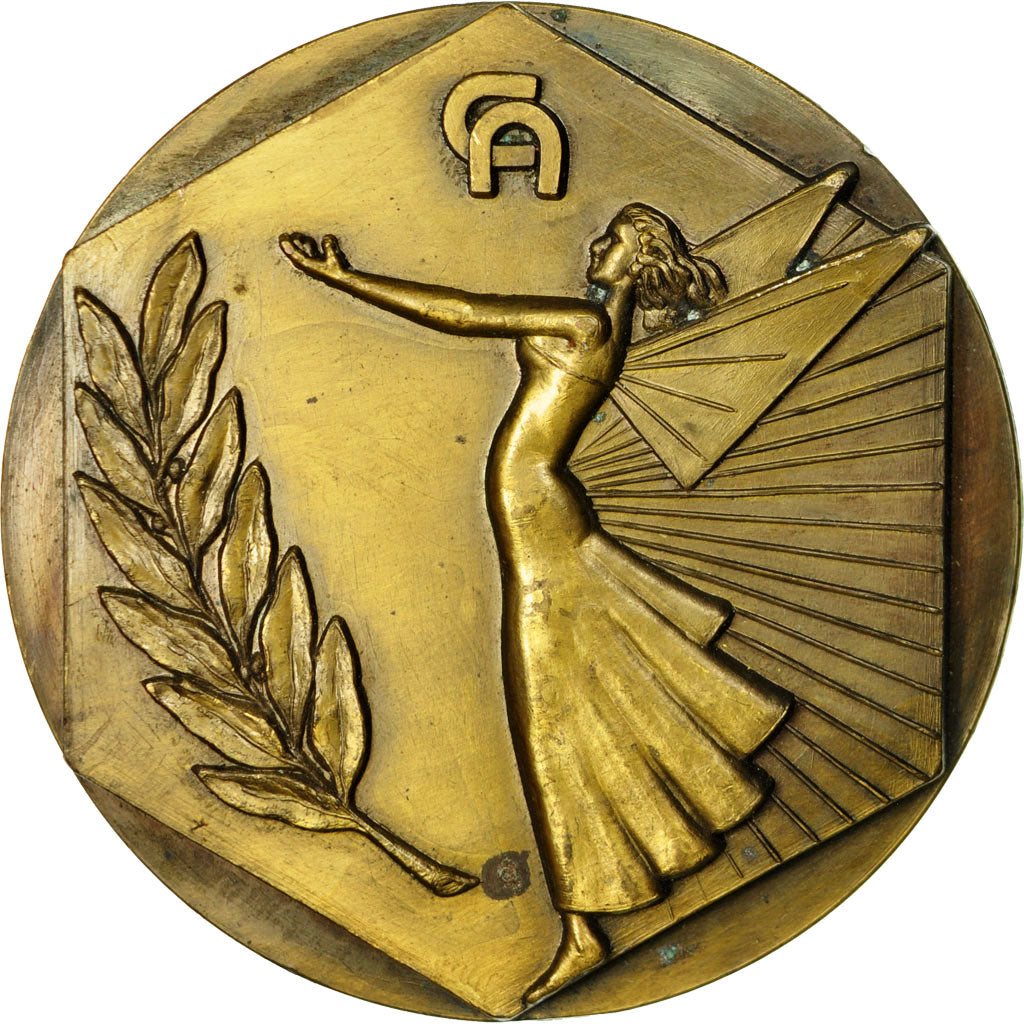 Frankreich, Medaille, Banque, Crédit Mutuel Agricole, SS+, Bronze