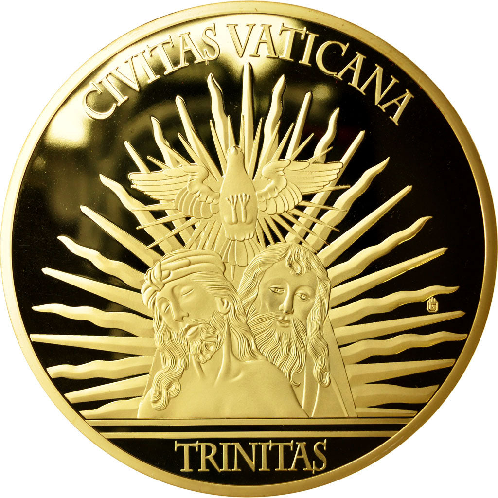 Vatican, Medal, Religion, Jésus, 2015, MS(65-70), Copper Gilt