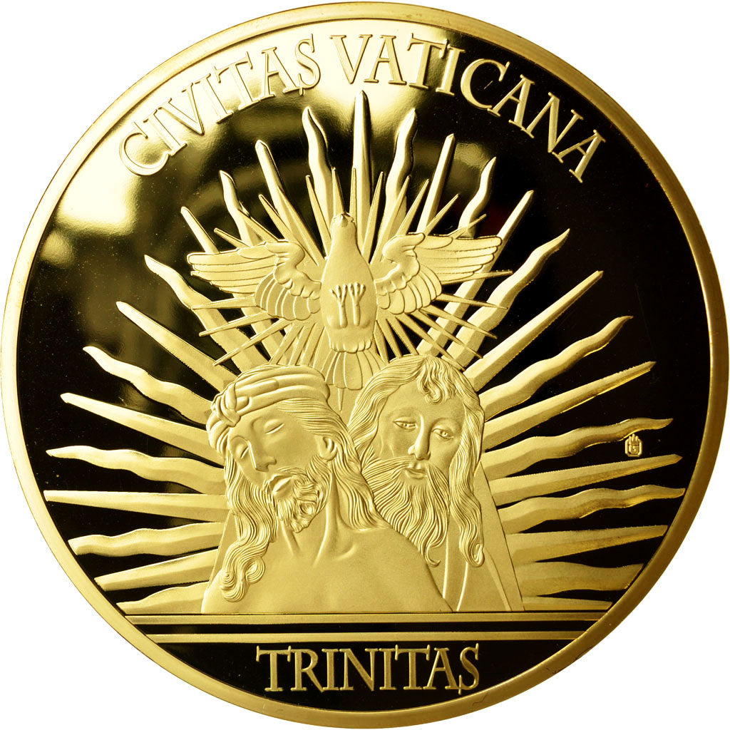 Vatican, Medal, Religion, Jésus, 2015, MS(65-70), Copper Gilt