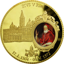 Vaticano, medaglia, Le Pape Paul V, 2014, FDC, Copper Plated Silver