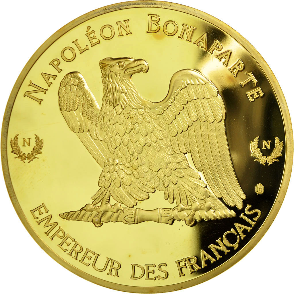 France, Medal, Napoléon Ier à Berlin, MS(65-70), Copper Gilt