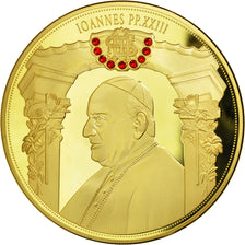 Vatican, Medal, Le Pape Jean XXIII, 2016, MS(65-70), Copper Gilt