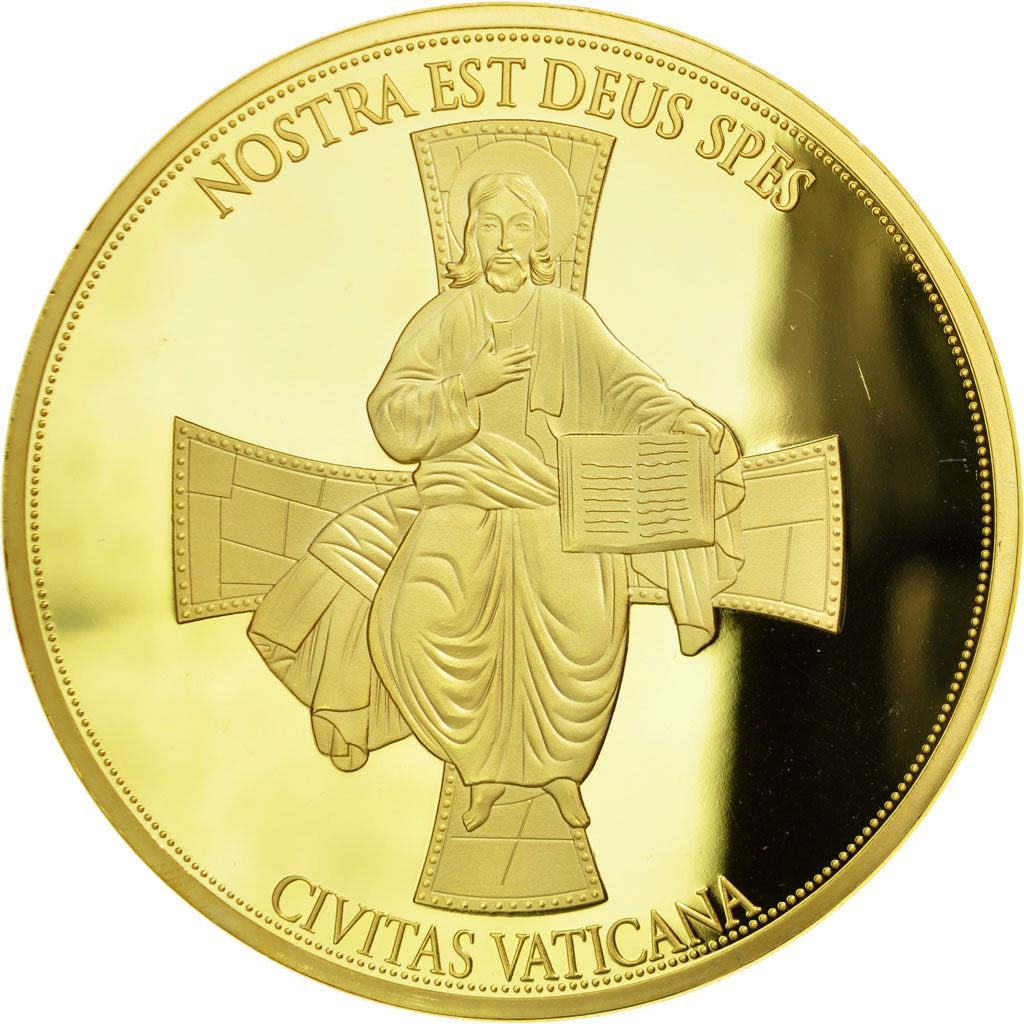 Vatican, Medal, Le Pape Jean XXIII, 2016, MS(65-70), Copper Gilt