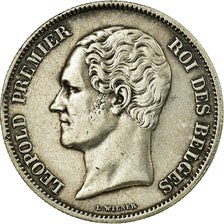 Moneta, Belgio, Leopold I, 2-1/2 Francs, 1848, SPL-, Argento, KM:11