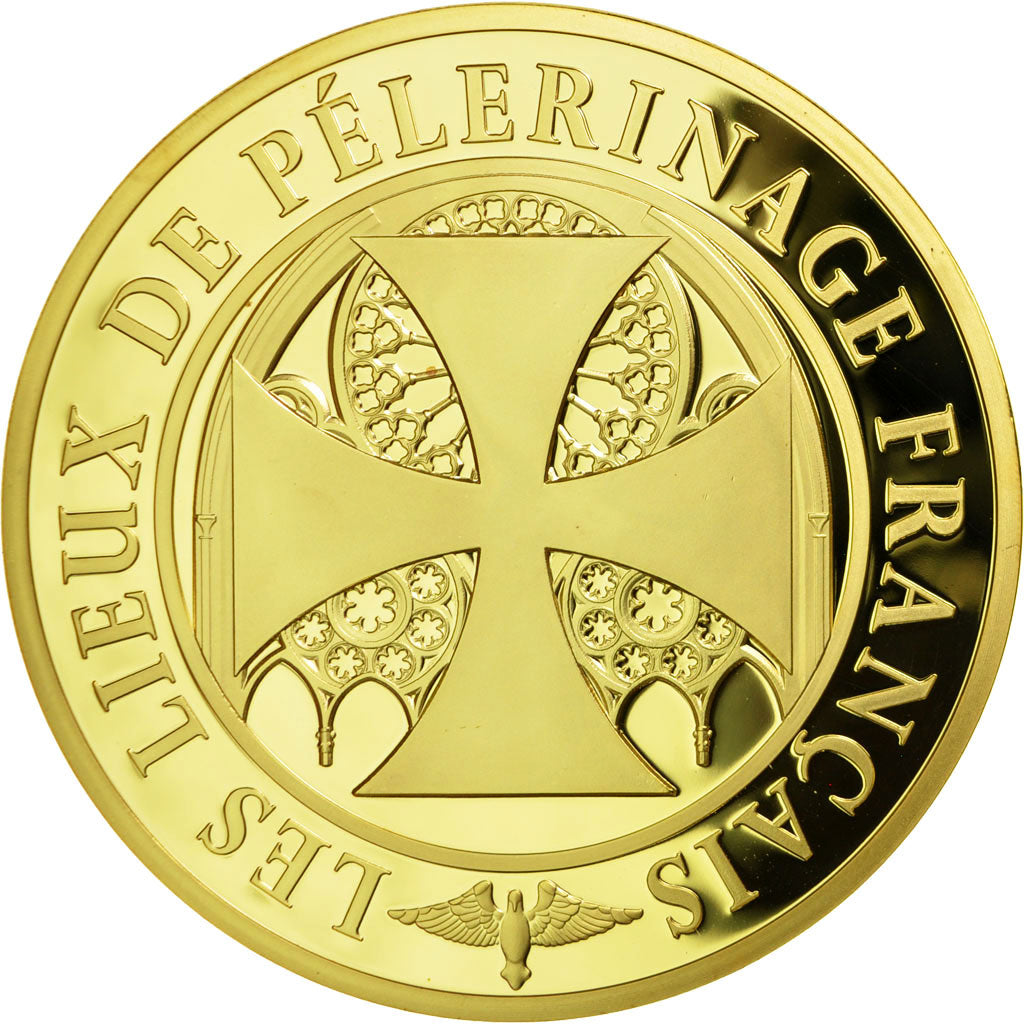France, Medal, Rocamadour, Lieu de Pélerinage Français, 2016, MS(65-70)