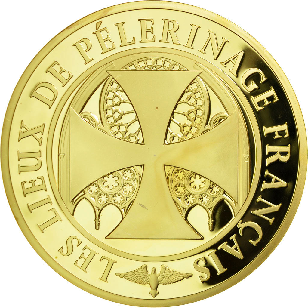 France, Medal, Mont Saint Michel, Lieu de Pélerinage Français, 2016
