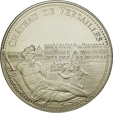 Francia, medaglia, Le Château de Versailles, FDC, Rame-nichel