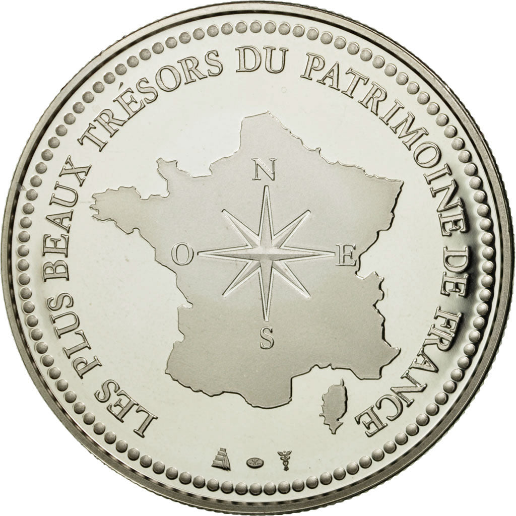France, Médaille, Le Palais de l'Elysée, FDC, Copper-nickel