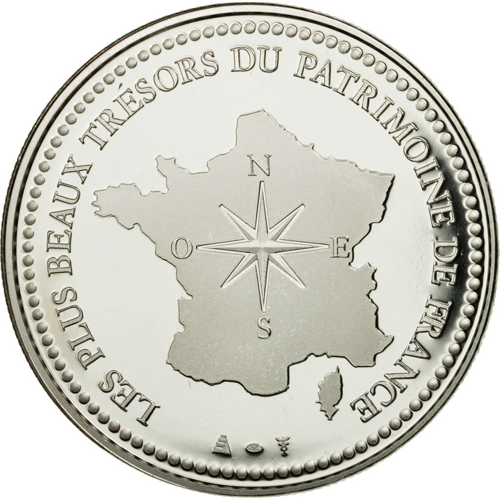 France, Medal, Notre Dame de paris, MS(65-70), Copper-nickel