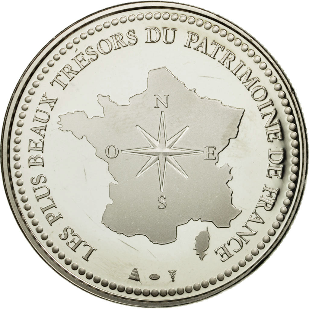 Francia, medaglia, Opéra Garnier, FDC, Rame-nichel