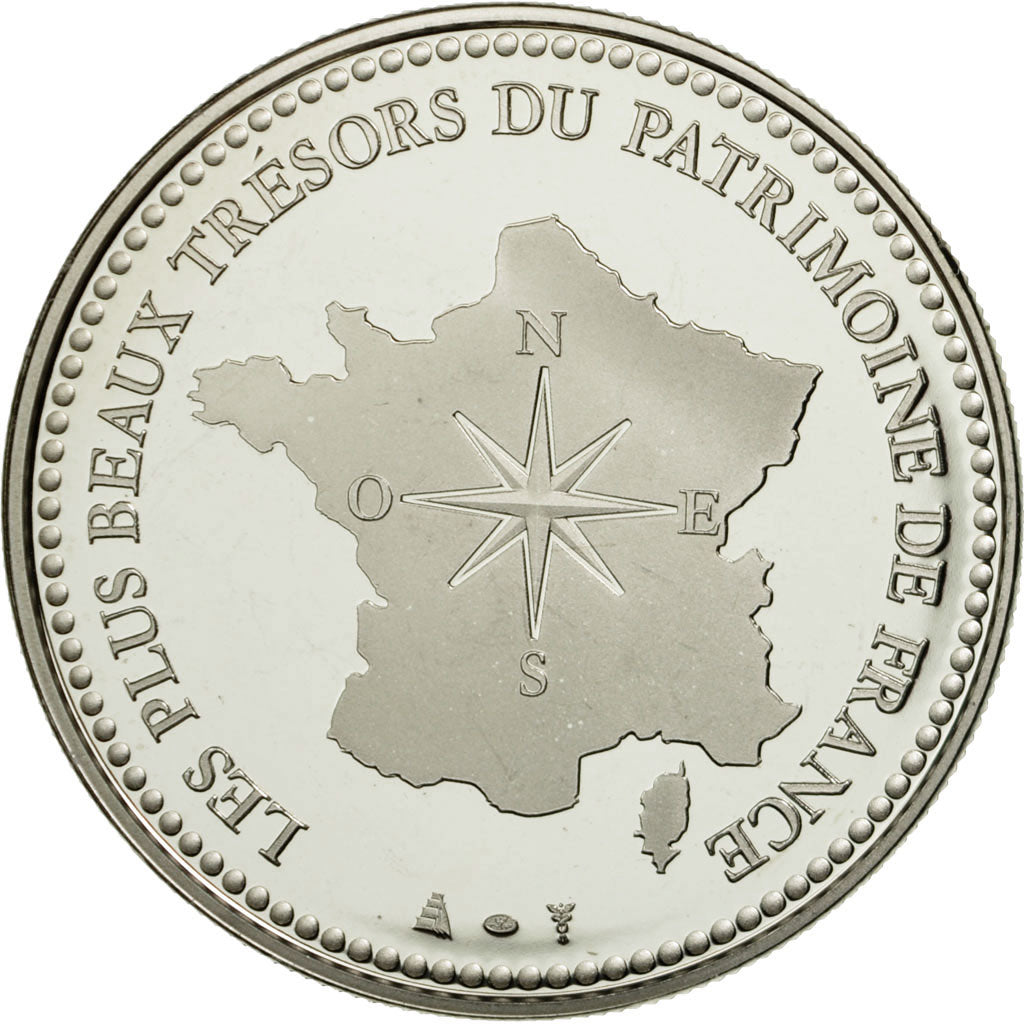 Francia, medaglia, Le Panthéon, FDC, Rame-nichel