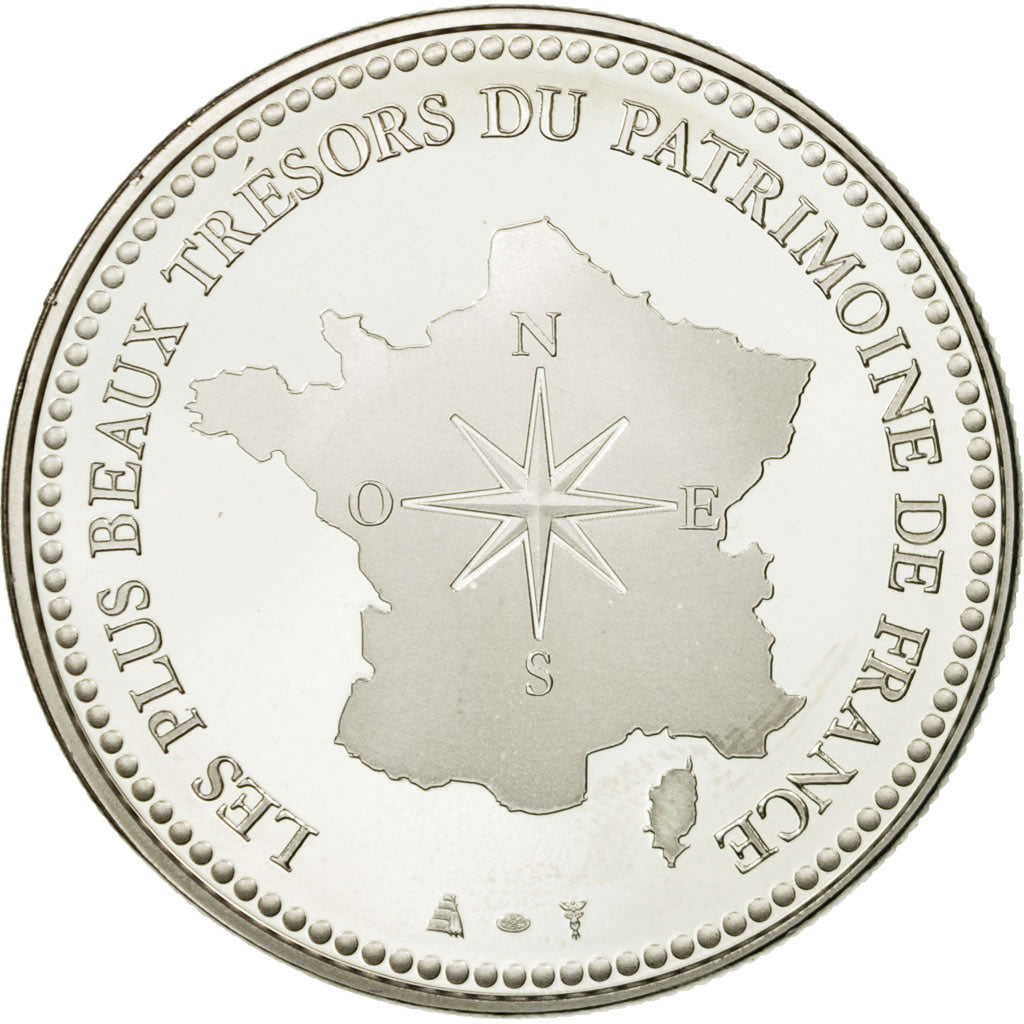 Francia, medaglia, 75/ Paris - Arc de Triomphe, FDC, Rame-nichel