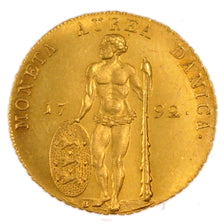 Denmark, Ducat, 1792, KM #650, MS(65-70), Gold, 3.50