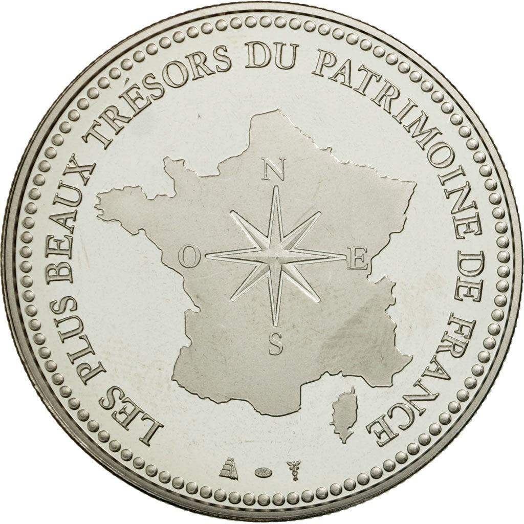 France, Médaille, 30/ La Maison Carrée - Nîmes, FDC, Copper-nickel