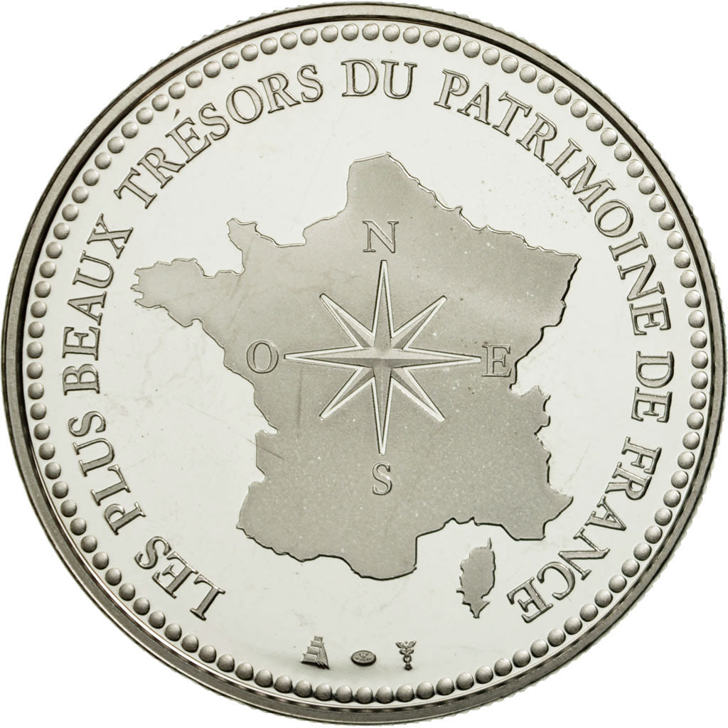 France, Medal, La Citadelle de Carcassonne, MS(65-70), Copper-nickel