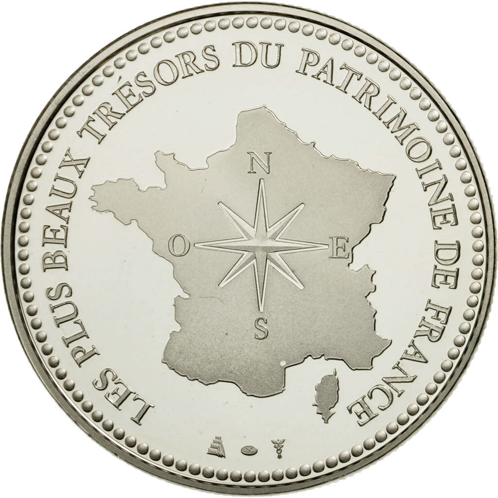France, Medal, Pont du Gard, Nîmes, MS(65-70), Copper-nickel