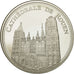 France, Medal, 76/ Cathédrale Notre-Dame - Rouen, MS(65-70), Copper-nickel