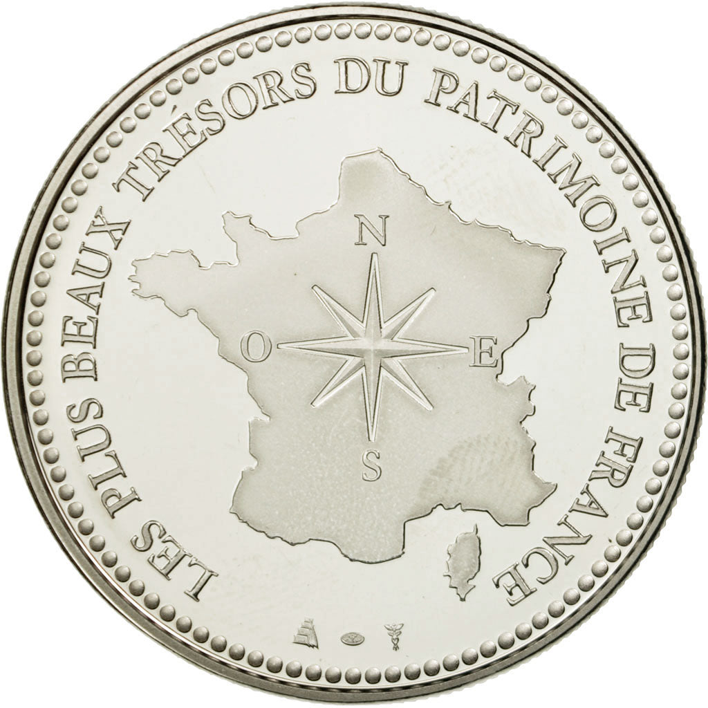 France, Medal, 67/ Cathédrale de Strasbourg, MS(65-70), Copper-nickel